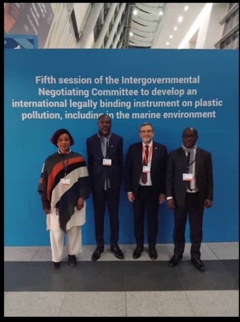 Cinquième session du comité intergouvernemental de négociation pour élaborer un instrument contraignant sur la pollution par les plastiques y compris dans l’environnement marin (INC-5), La côte d’ivoire présente à Busan en République de Corée.