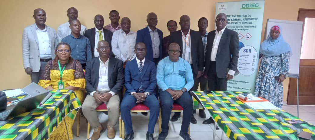 Côte d’Ivoire : Un atelier pour renforcer l’étiquetage des produits chimiques dans l’agriculture