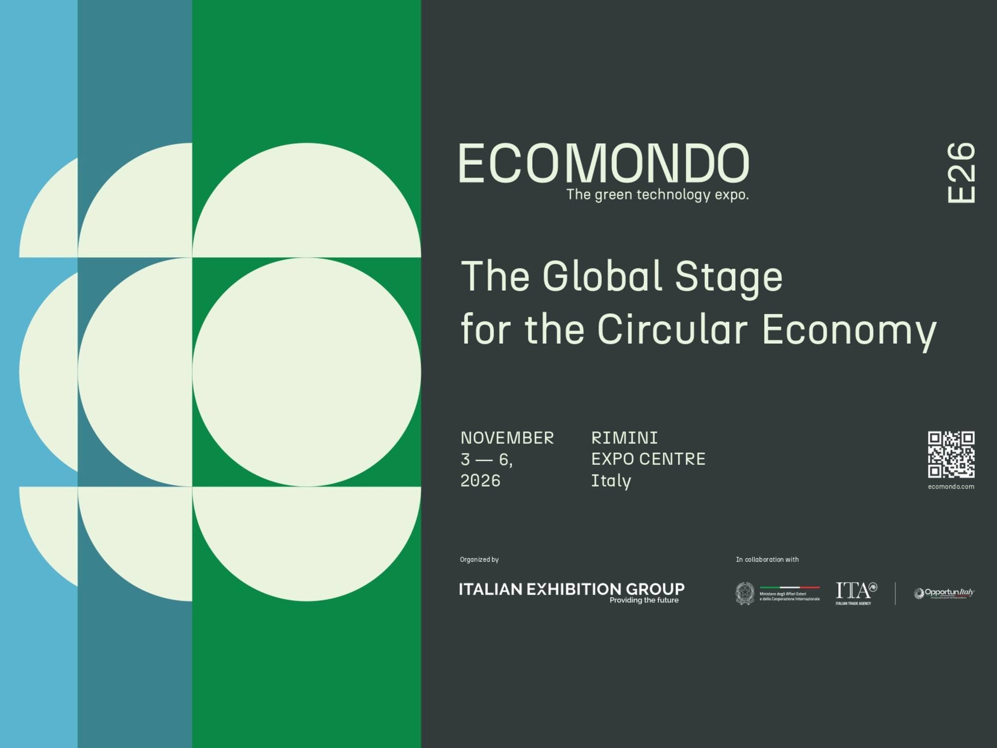ECOMONDO 2026 : Rimini au cœur des innovations pour l’économie verte, bleue et circulaire